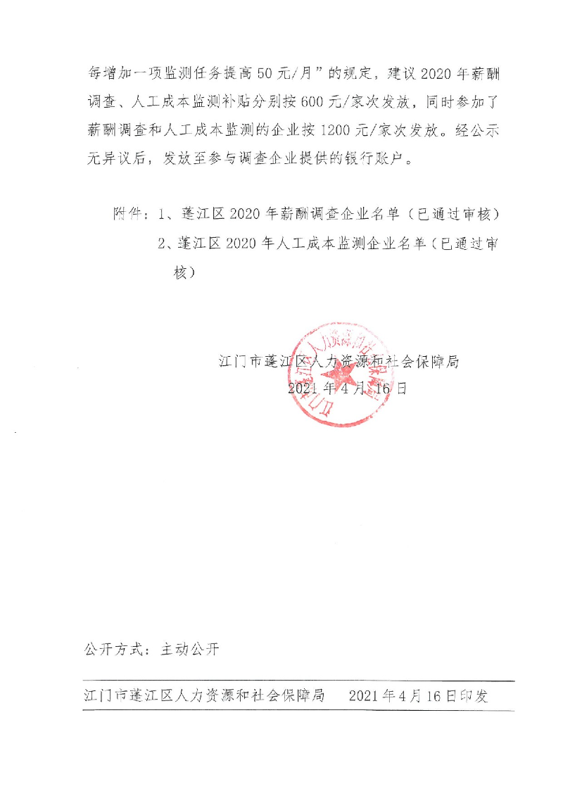 澳洲幸运10
人社[2021]14号关于做好2020年澳洲幸运10
企业薪酬调查及人工成本监测企业补贴发放工作的通知_2.jpeg