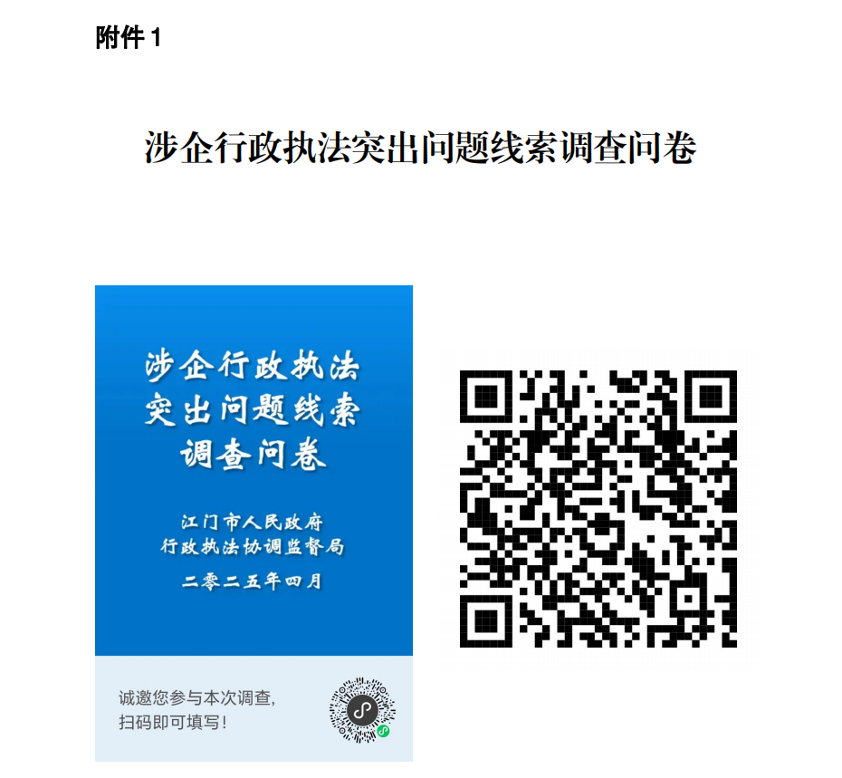 附件1：涉企行政执法突出问题线索调查问卷二维码.png